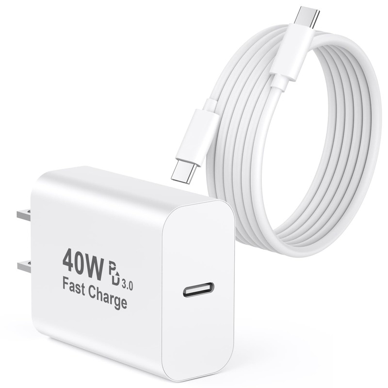 [Apple MFi Certified] 40W iPhone 17 Charger Fast Charging, USB Fast Charger B...