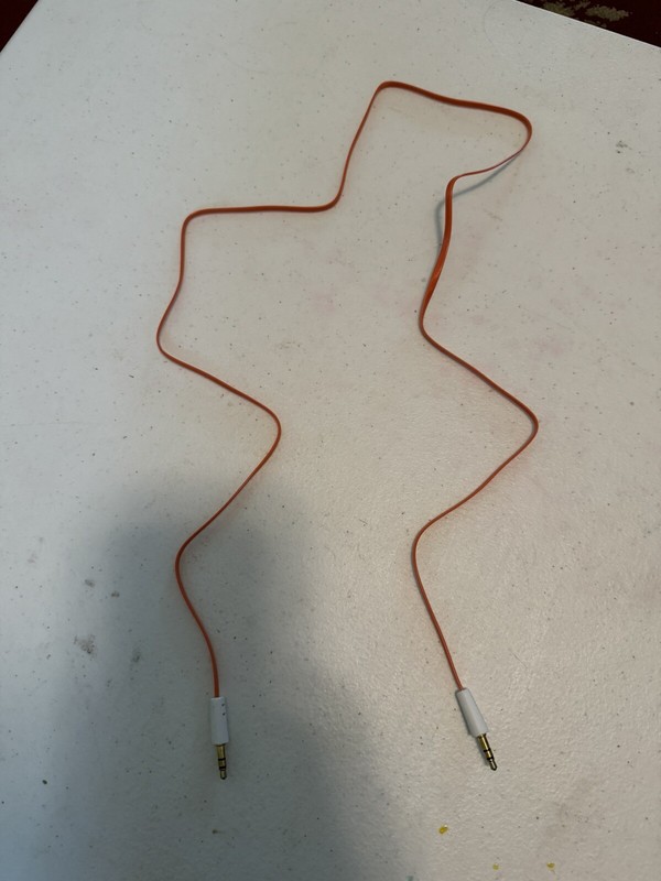 3.5mm Aux Cable for Car Stereo Aux-in Audio Cord Speaker Jack Wire, 3 feet long. gallery