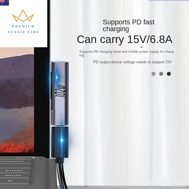 102W 6.8A PD Fast Charging Plug Converter for Microsoft Surface Pro X 8 7 6 5 4 gallery