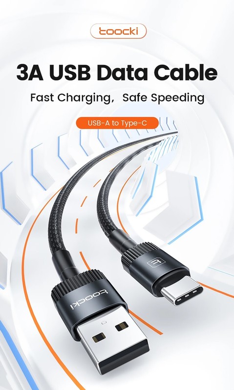 3A Fast Charging Data Transfer USB Type C Cable/QC3.0 Protocol for Fast Charging gallery