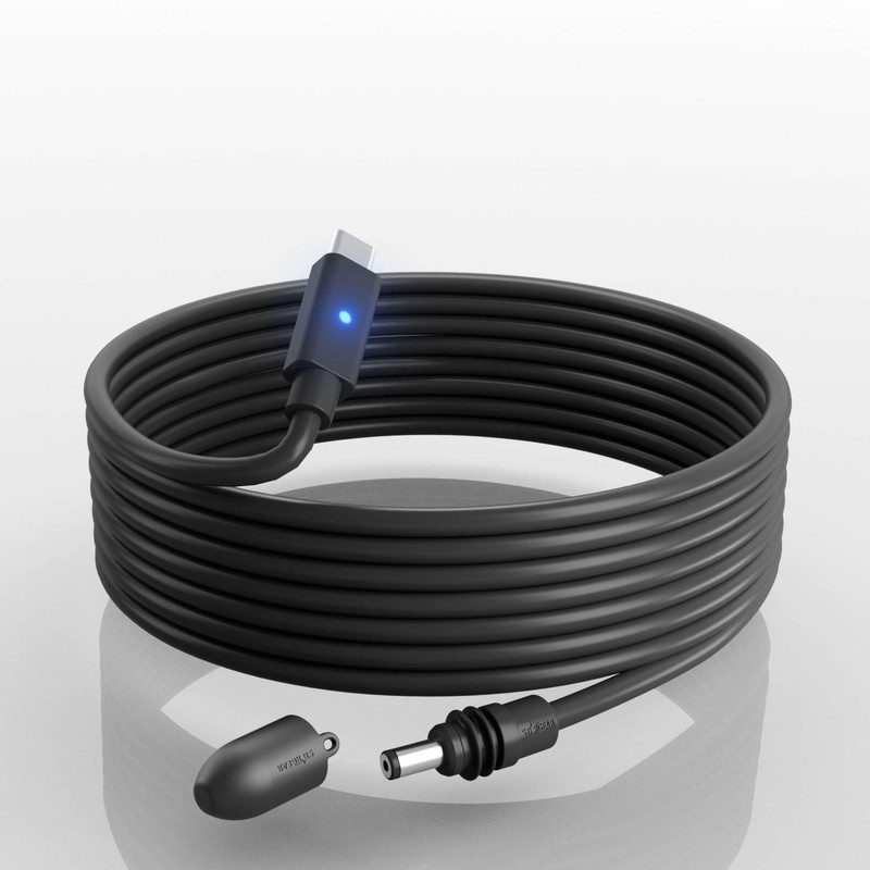 Starlink Mini Cable 16.4FT, 16AWG Starlink Cable with Indicator Light 140W US...