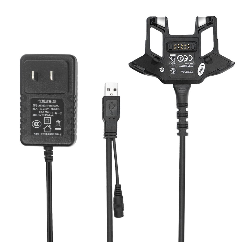 USB Charger Cable With Adapter For Zebra Symbol TC70 Barcode Scanner 20cm
