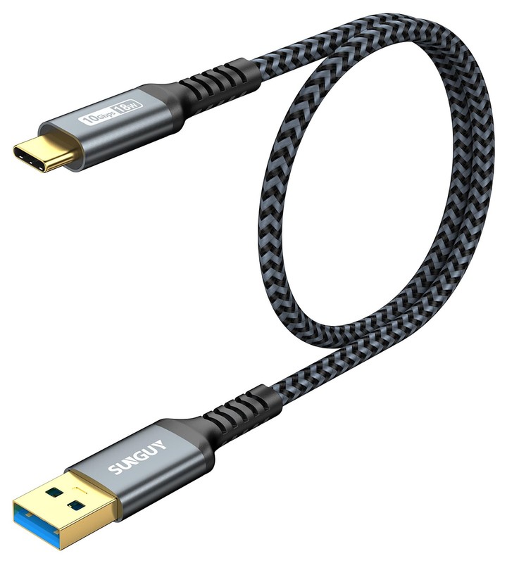 10Gbps USB C Cable for Android Auto, 1.5FT Fast Charging & Data Transfer
