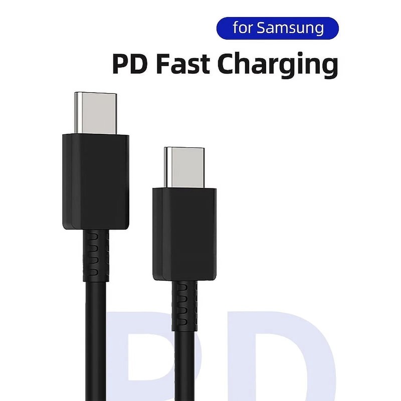 USB C to USB C Cable Type C Fast Charging Cable for Samsung Galaxy S23 S22 S21 gallery