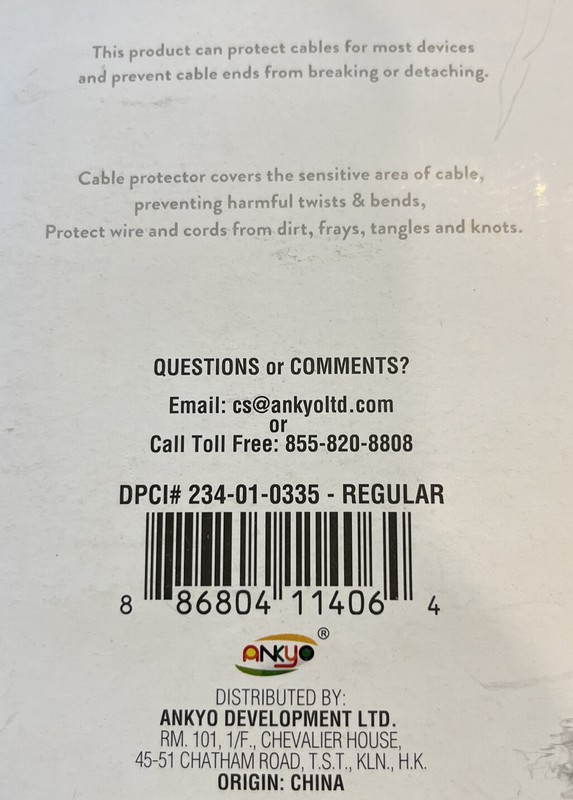 Charging Cable Neck Protectors Help Prevent Cable Break & Wear 6 Count Set gallery