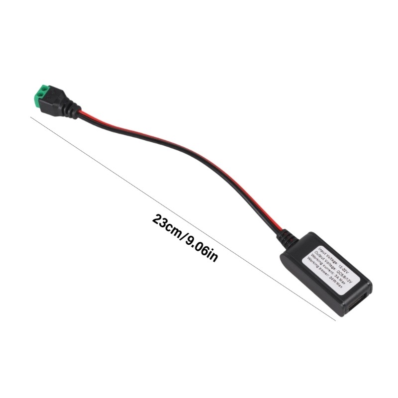 Quick Charging 3 0 Enabled USB Adapter Cable With 2Pin DC12V-32V Input gallery
