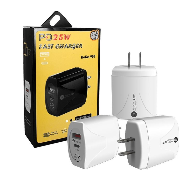 USB Type C Power Plug 25W PD Super Fast Charging Home Adapter For Oculus quest 2 gallery