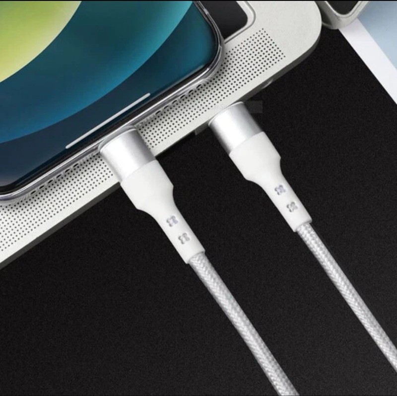 Fast Charge 2-Pack USB-C to 8-Pin Cable for iPhone 14, 13 Mini, 12, 11 Pro gallery