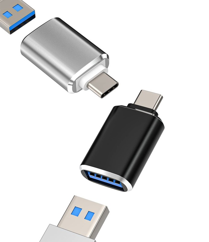 USB-to USB 3.0 OTG Adapter(2Pack) for Samsung Galaxy S20 S21 S22 Pixel LG Mac…