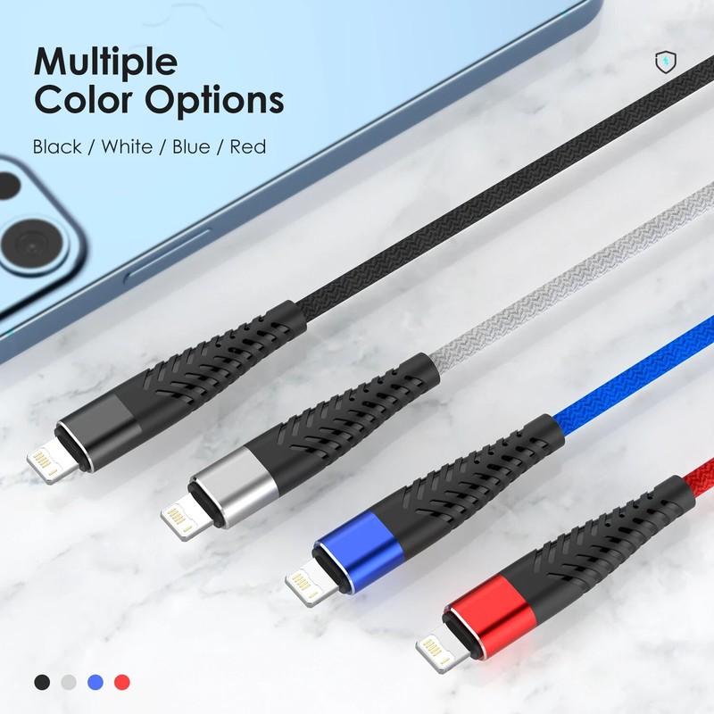 3A Fast Charging USB Charger Cable For iPhone 13 14 12 11 Pro Max Xs X 8 7 6 6s