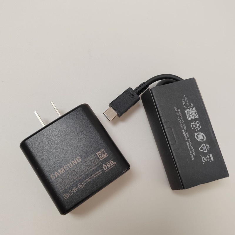 45W Super Fast Charger Cable And Plug USB-C For Samsung S20 S21 S22 S23 Ultra 5G gallery