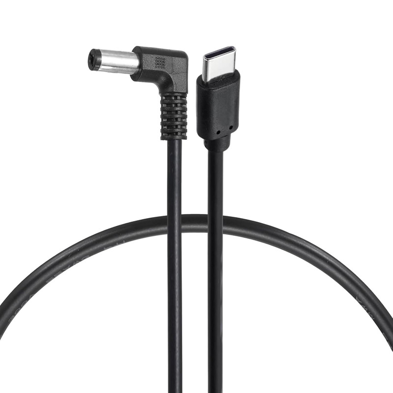USB C to DC Power Cable 15V 3A 45W 5.5X2.1Mm 1.3Ft USB C to DC Barrel PD Trigger