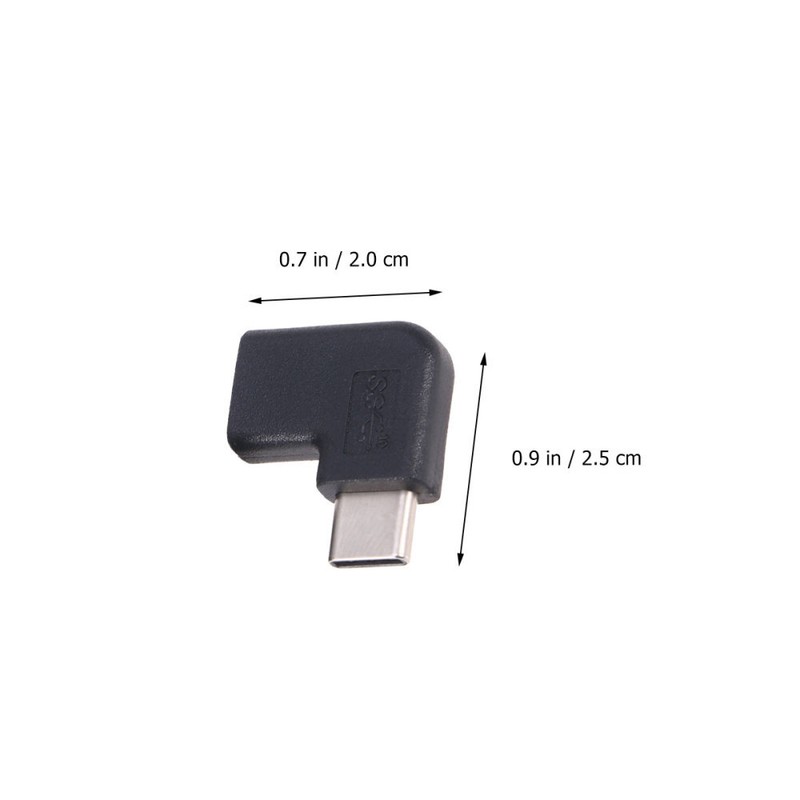 2PCS Stylus Grip Extension Cord Cable Connector Type-C Male Female Adapter gallery