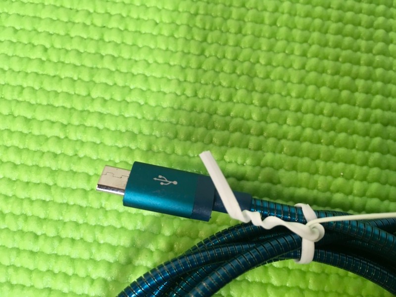 2x Blackweb USB Sync & Charge Cable With Micro-USB Connector 5ft Flexible Metal gallery