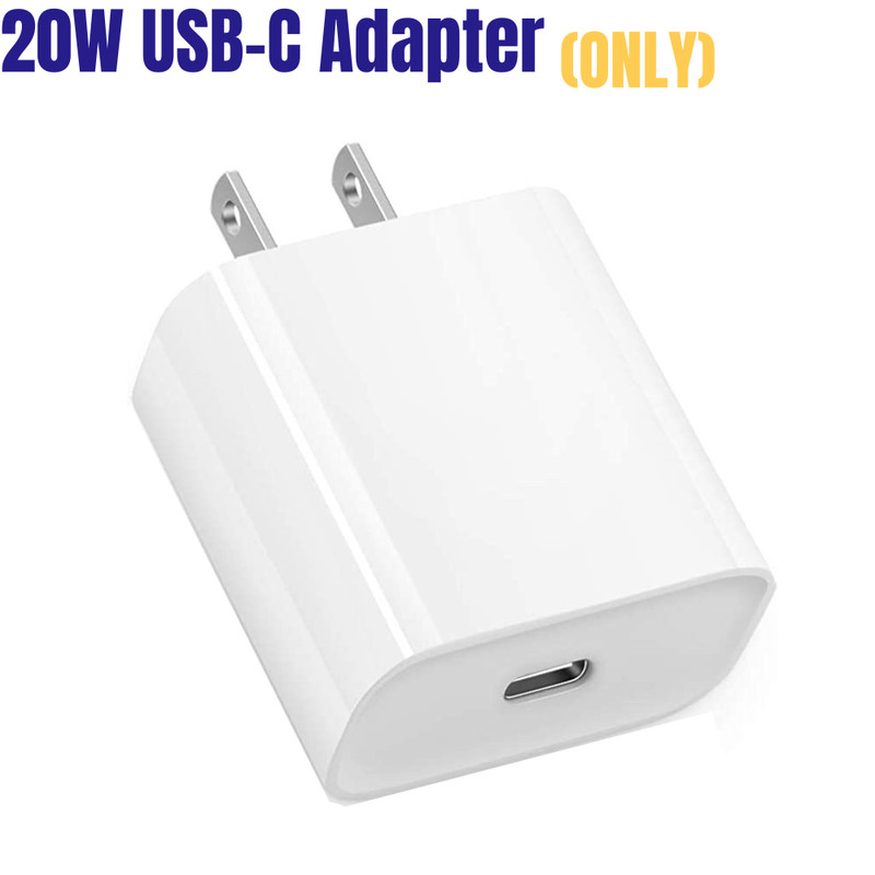 Fast Charger 20W PD Power Adapter USB C Cable For iPhone 11 Pro Max 12 13 14 XR