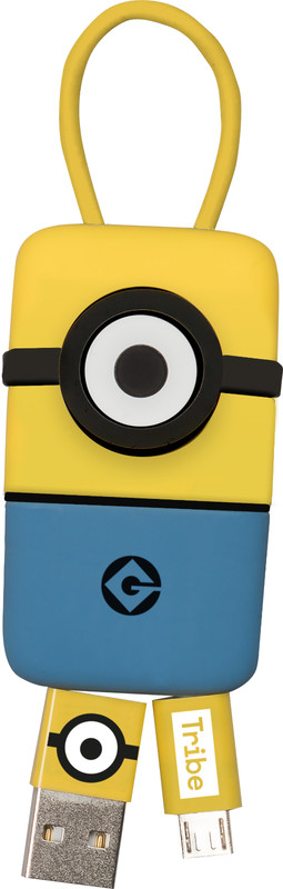 Tribe Minions Keyline Micro USB Cable 22cm CMR32100
