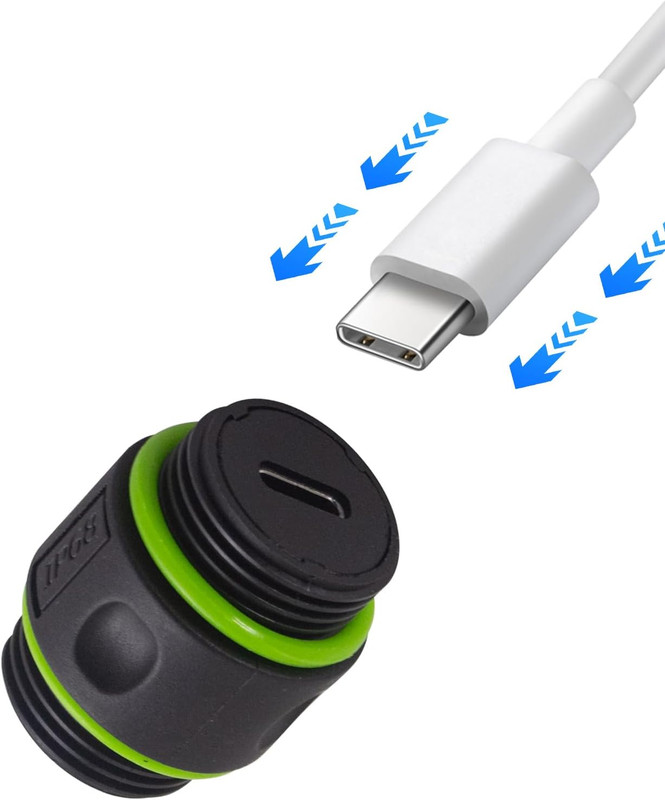Waterproof USB C Connector 10Gbps, USB C Data Waterproof Connector, Type C 3.1 P gallery