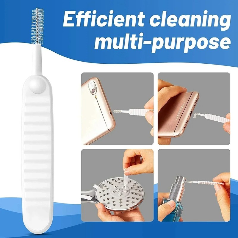 Mobile Phone Cleaning Kit Dust Plug Charging Port Brush for iPhone Samsung gallery
