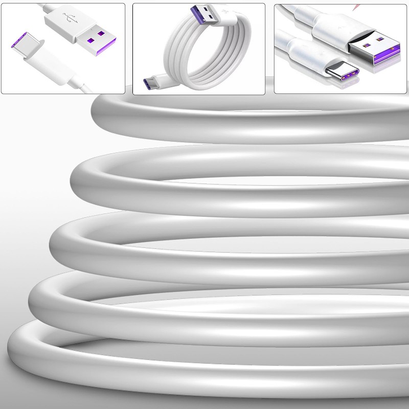 2M USB C Type C Fast Data Charging Cable For Samsung LG Phones Tablets Android