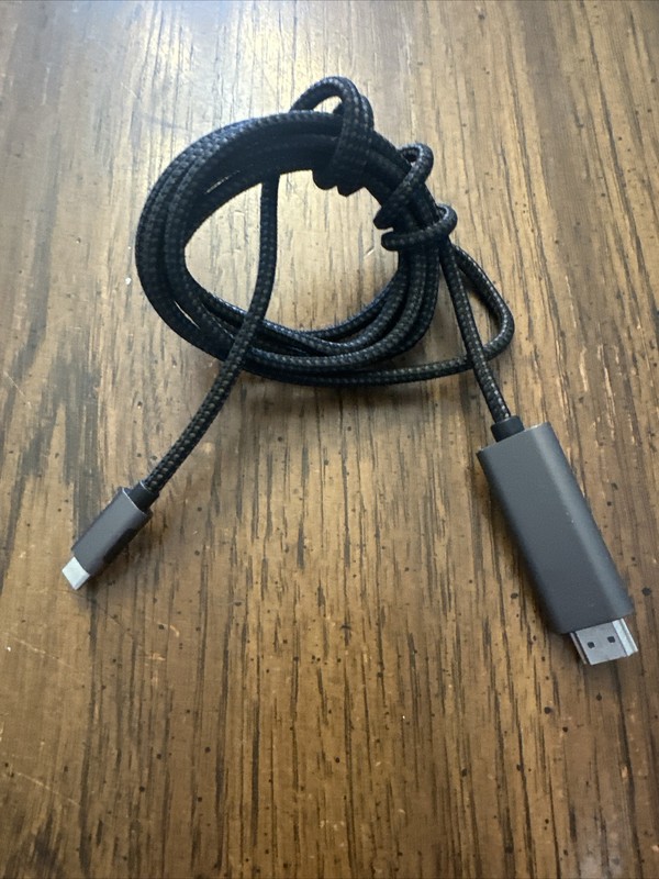 Uni USB C to HDMI Cable for Home Office 6ft (4K@60Hz), USB Type C to HDMI