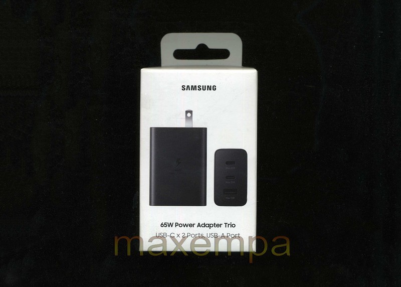 Samsung 65W OEM Power Adapter Trio USB-C & USB-A New Factory Sealed gallery