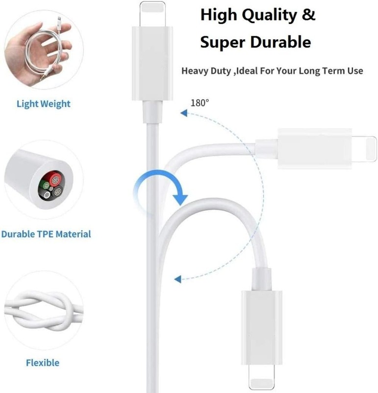 [Apple MFi Certified] Aux Cord for iPhone, Lightning to 3.5 mm Headphone Jack Ad gallery