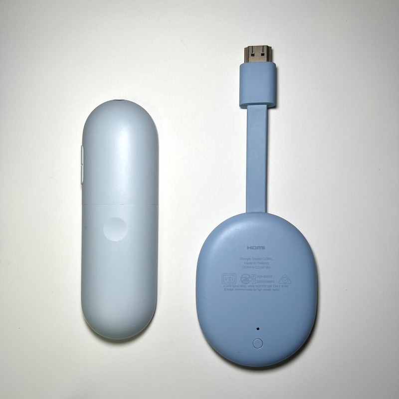Google Chromecast with Google TV 4K (Color Choose) Freeshipping White Pink Blue gallery