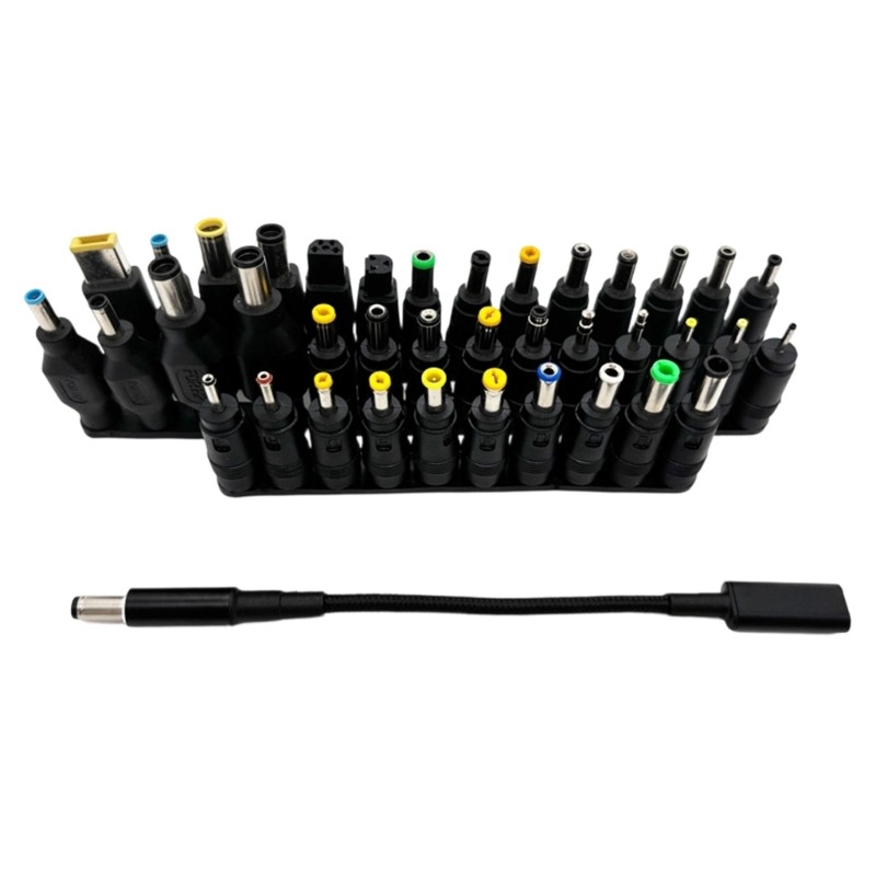 Durability PD100W Quick Charging Cable For Laptop Comes With Optional Adapters gallery