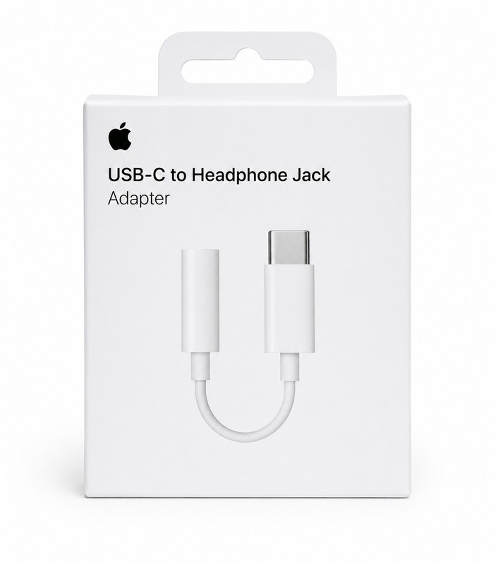 NEW SEALED Genuine Apple USB-C to 3.5mm Headphone Jack Adapter A2049