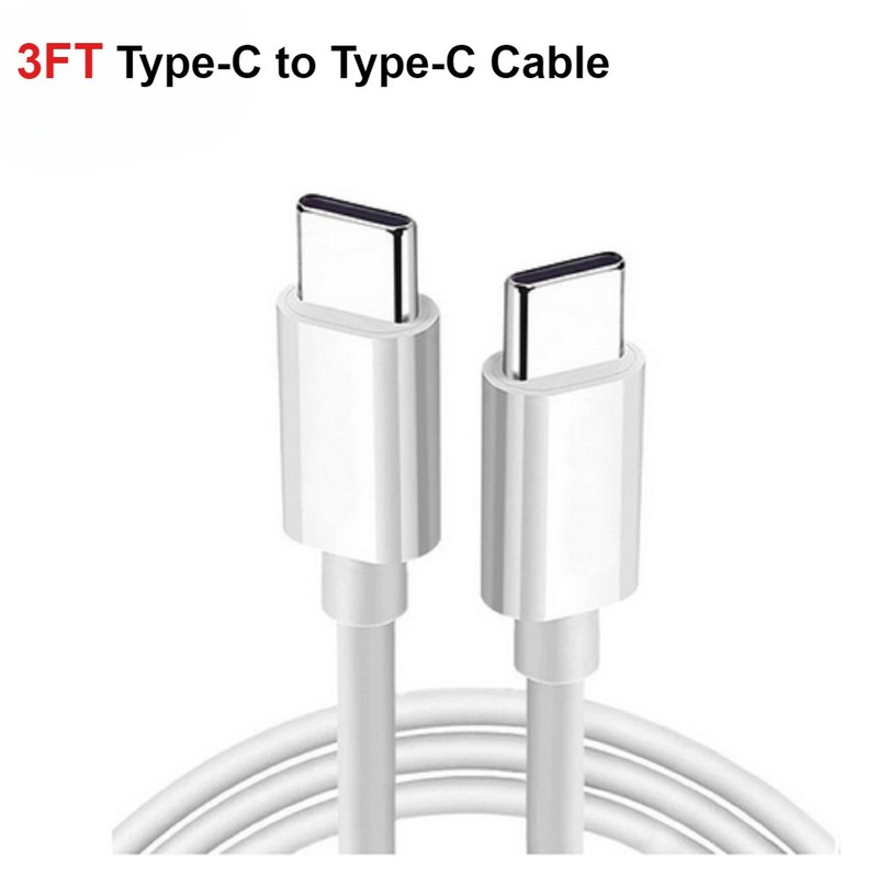 Lot USB-C to Type-C Cable PD 60W Fast Charging Rapid Charger For iPhone 17 16 15
