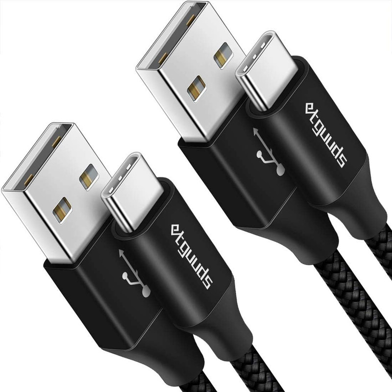 15ft USB C Cable 2 Pack Braided Fast Charging and Data Sync Cord for Samsung