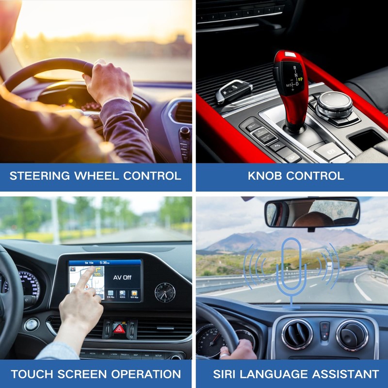 Wireless Carplay Adapter 4 in 1 Wireless Android Auto Adapter Compatible gallery