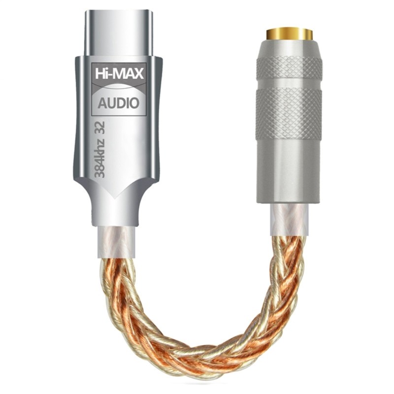 Professional USB C Adapter with EQ Control Digital Auditory Decoding Cable