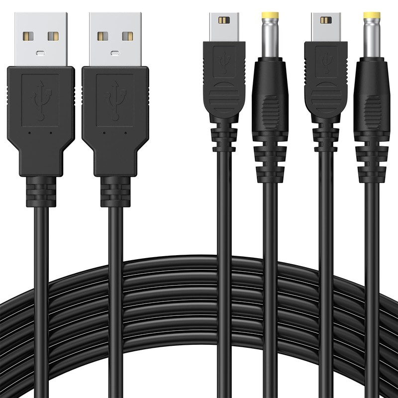 2 Pack PSP Charger Cable, PSP Charger USB PSP Power Cord for Charging Sony PS... gallery