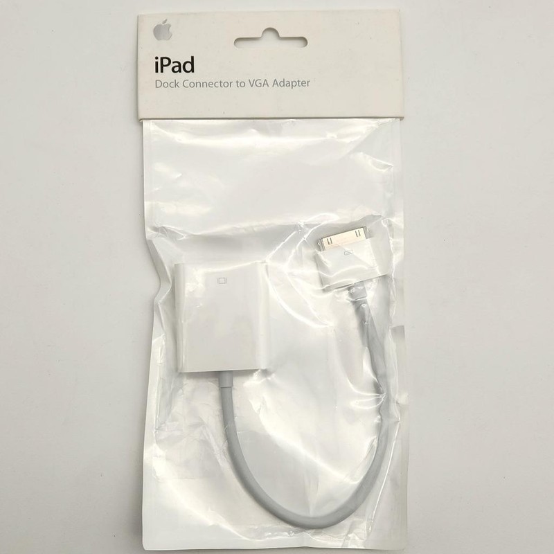 Apple MC552ZM/A iPad Dock Connector to VGA Adapter