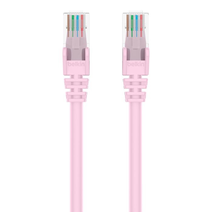 15FT CAT6 Snagless Patch Cable Pink
