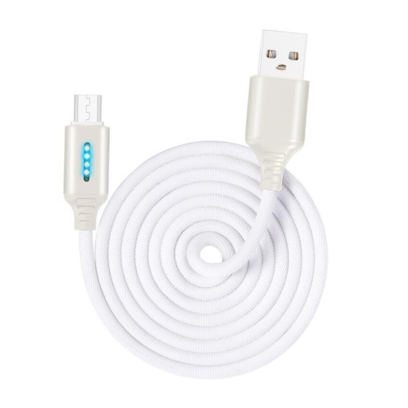 USB to USB C Fast Charging Cable Data Transfer with LED Light for Phone gallery
