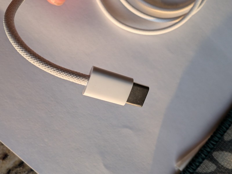 60W Pack of 2 1m+2m USB-C to USB-C Fast Charging Cable Nylon Braided gallery