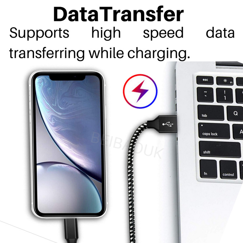 USB Cable 10Ft Fast Charging + QC Charger For iPhone iPad 8 XR 11 12 14 Charger gallery