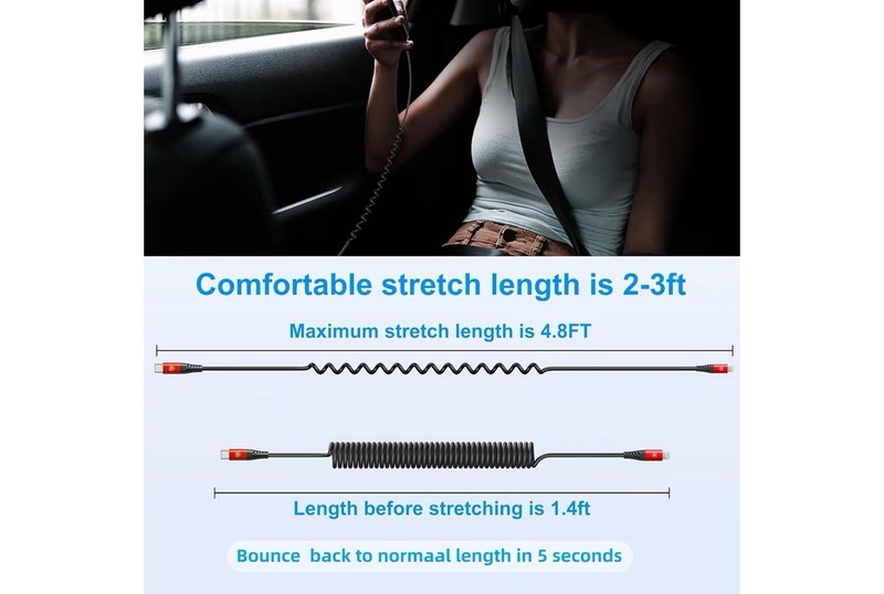 USB Type C to Cable [3ft/6ft], Pack of 2 Fast Charging Cables for iPhone gallery