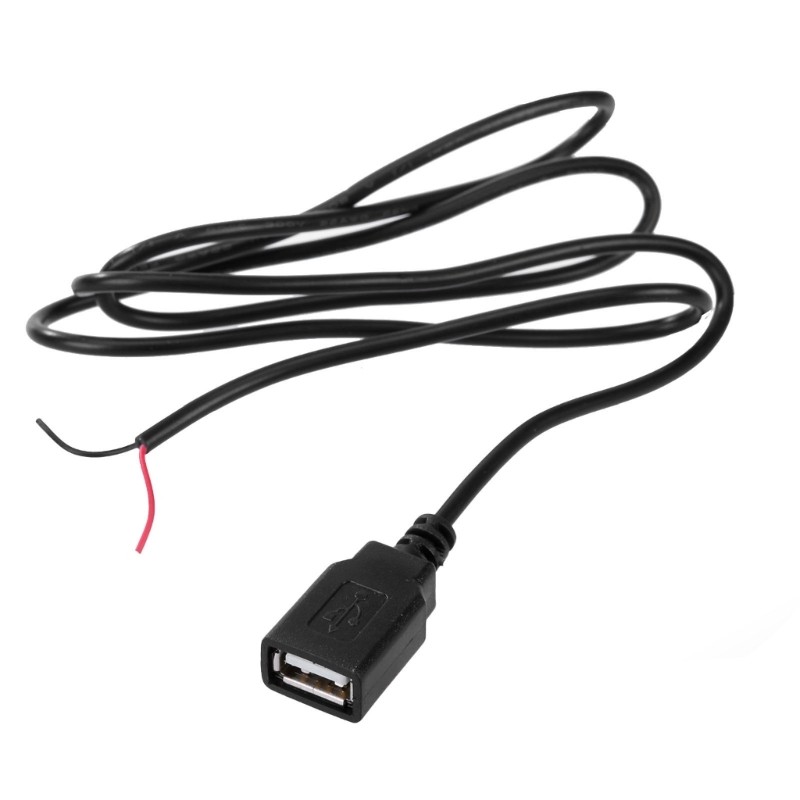 30cm/1m/2m USB2.0 Female 2Pin Extension Power Cable 5V PowerSupply Adapters gallery