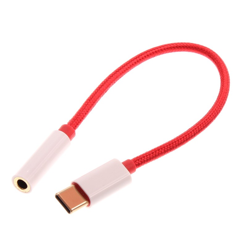 USB-C Earphone Adapter Headphone Audio Jack Port Converter 3.5mm for Tablets