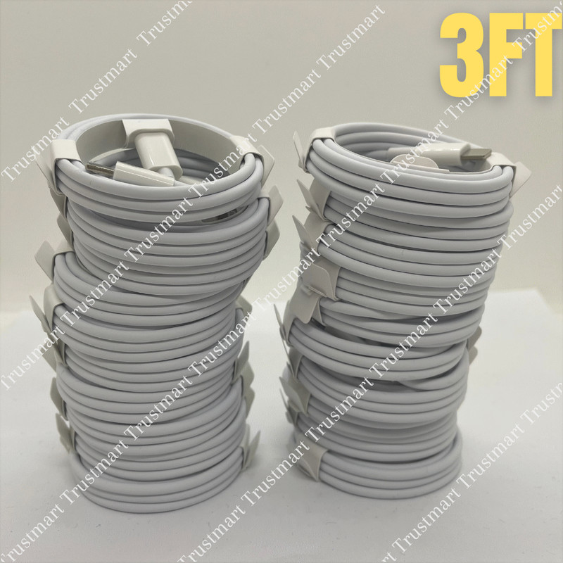 20X Bulk Lot PD Fast Charger Cord USB-C to iPhone Cable For Apple 12 11 13 14 XR