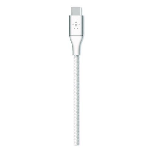 Belkin BOOST CHARGE Braided USB-C to USB-C Cable, 6.6 ft, White, 3/Pack gallery