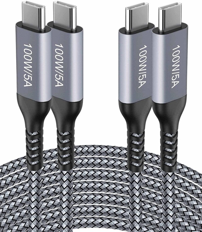 15FT USB C to USB C Cable 100W Fast Charging for iPhone 15, Samsung Galaxy gallery