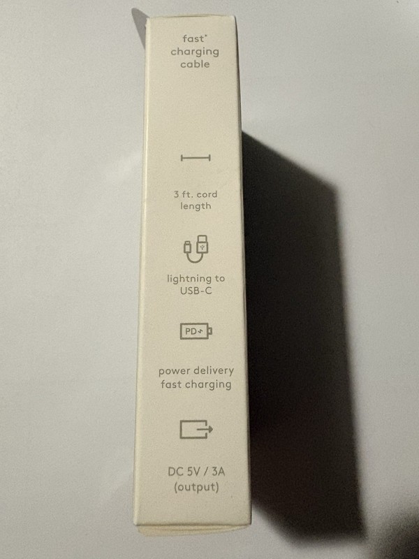 Heyday USB-C to Cable 3ft Fast Charging for iPhone iPad – New gallery