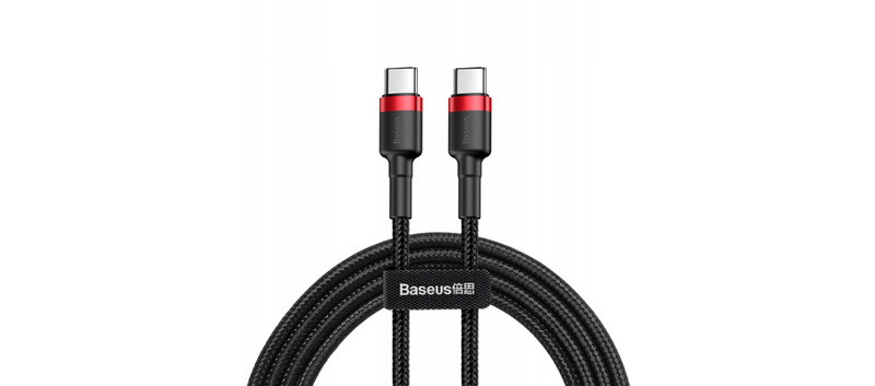 Baseus USB Type-C to USB Type-C Cable 1-meter Quik Charge 3.0 60W (3A/20V)