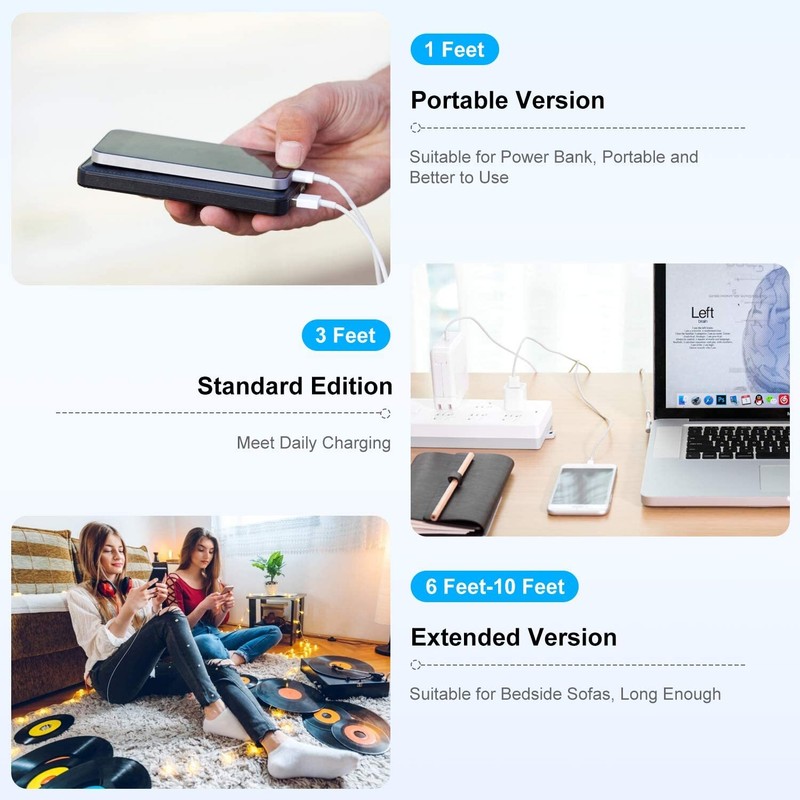 Wholesale Lot USB Charger Cable Cord For iPhone 6 7 8 Plus X XR 11 12 13 14 Pro gallery