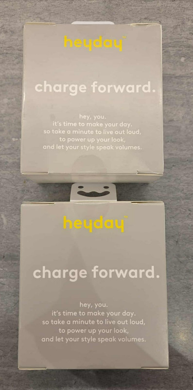 Lot of 2 Heyday Single Port USB-C Wall Charger - Advocado - NIB gallery