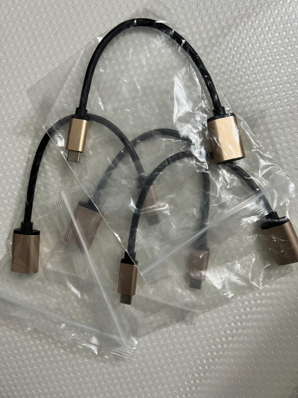6X Type C USB C 3.1 To USB 3.0 Type A Female OTG Converter Adapter Cable Cord